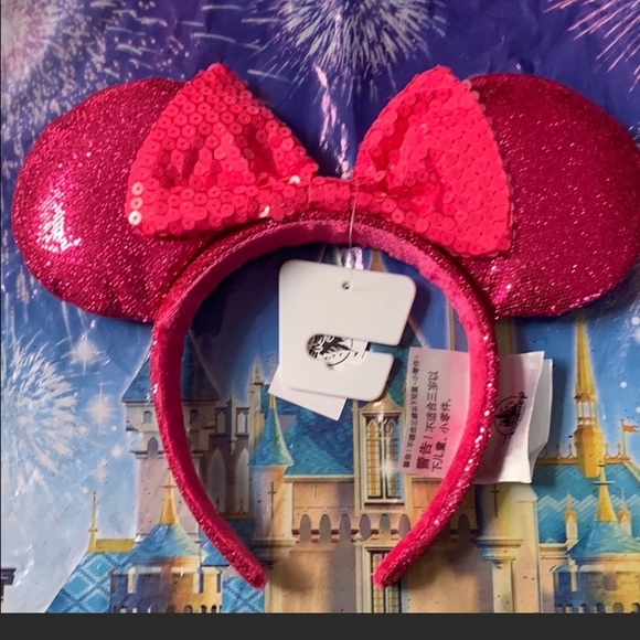 Disney Accessories - Disney Minnie Mouse Ear Imagination Pink